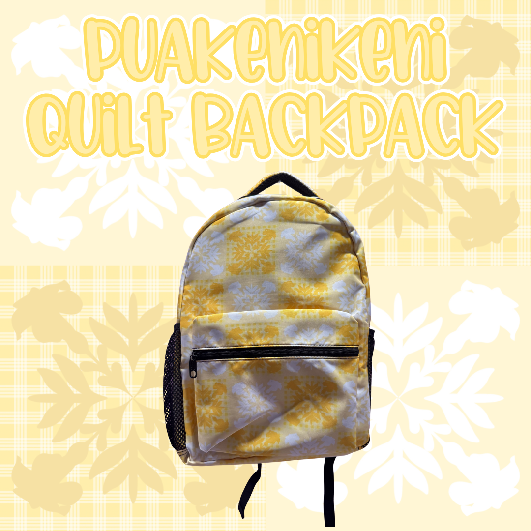 Puakenikeni Quilt Backpack