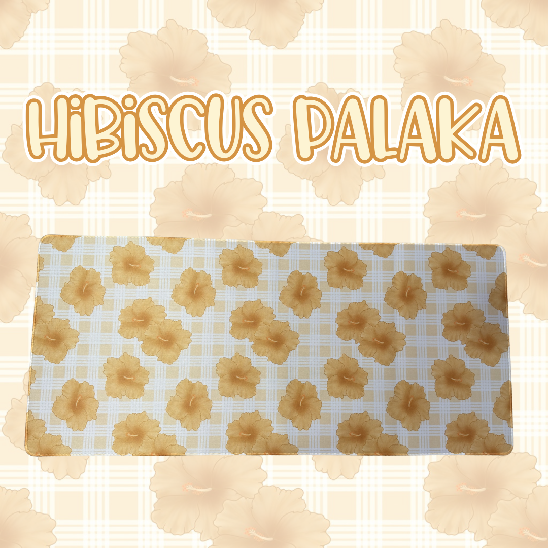 Hibiscus Palaka Desk Mat