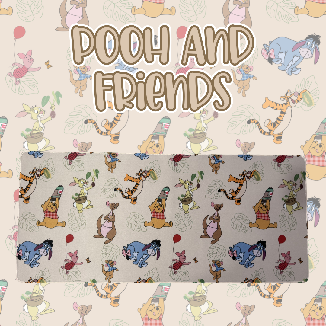 Pooh and Friends Desk Mat
