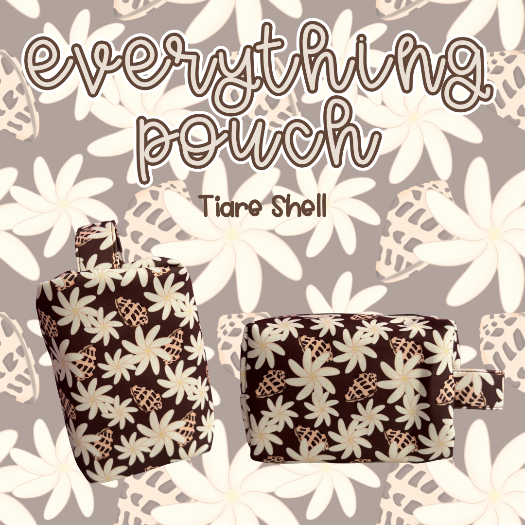 Tiare Shell Everything Pouch