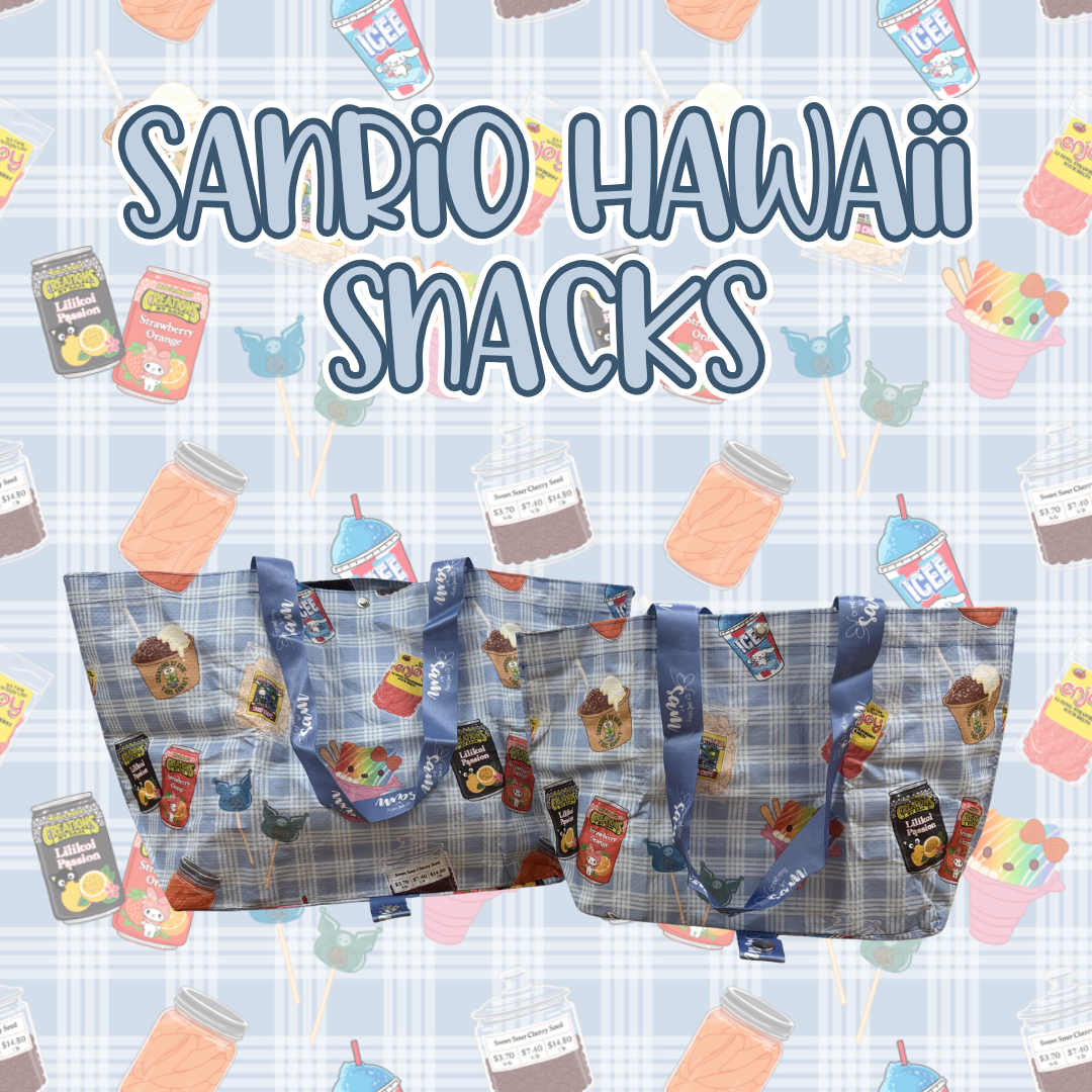 Sanrio Hawaii Snacks Tiny/Mini Carry-All Bag