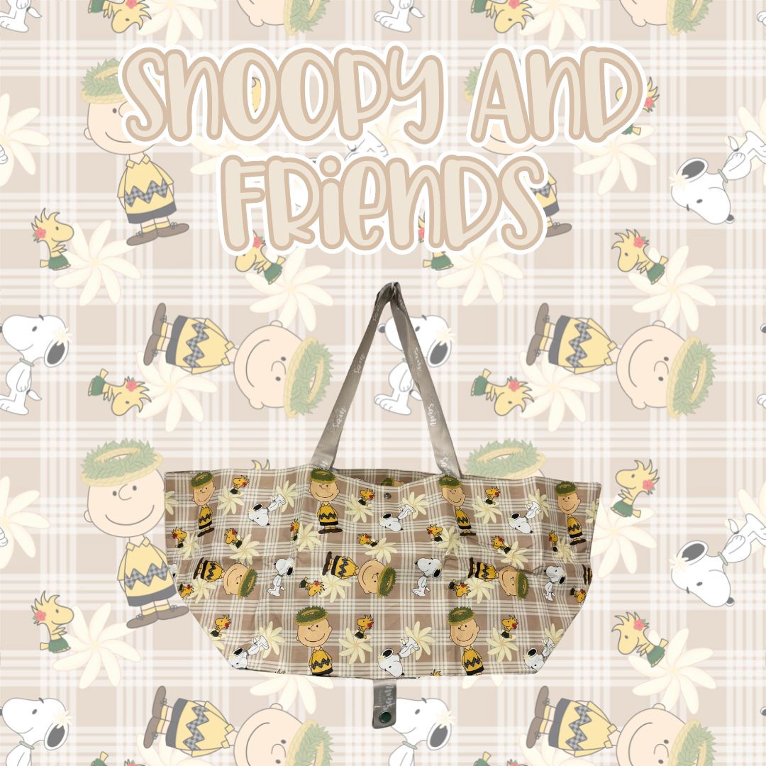 Snoopy and Friends Small Carry-All Bag