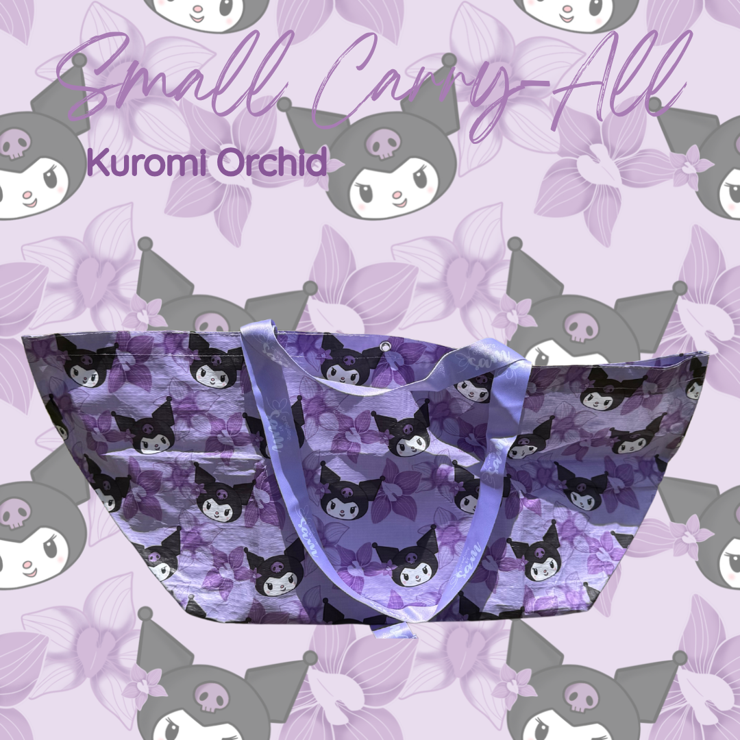 Kuromi Orchid Small Carry-All Bag