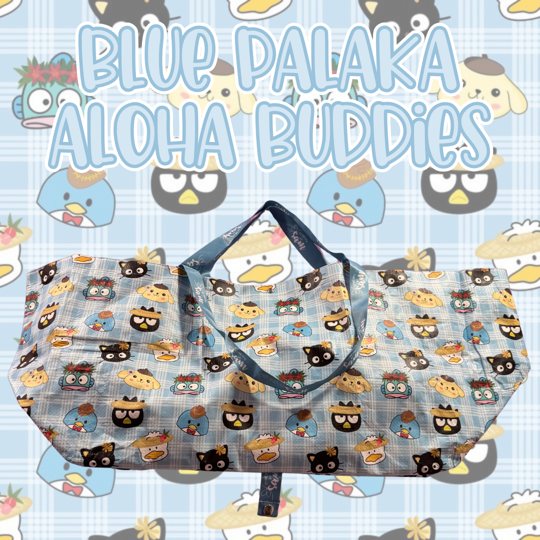 Blue Palaka Aloha Buddies X-Large Carry-All Bag