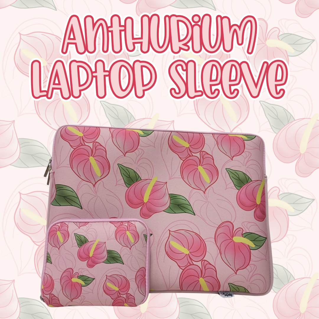Anthurium Laptop Sleeve