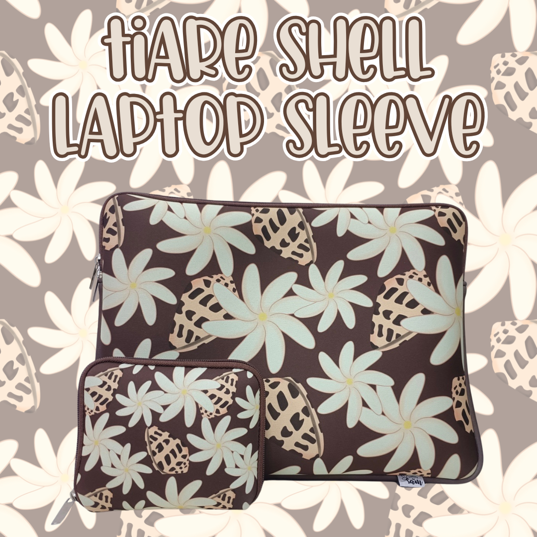 Tiare Shell Laptop Sleeve
