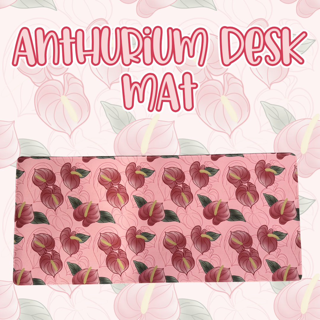 Anthurium Desk Mat