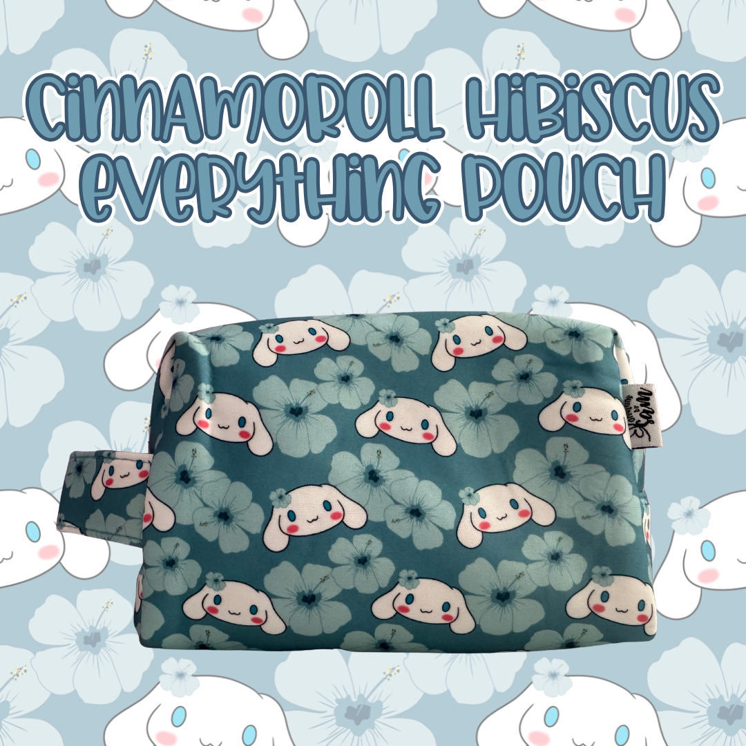 Cinnamoroll Hibiscus Everything Pouch