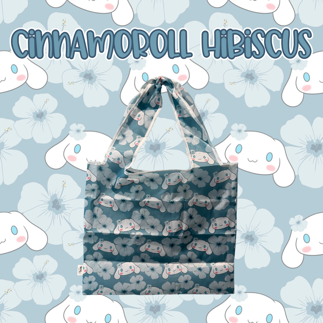 Cinnamoroll Hibiscus Reusable Bag