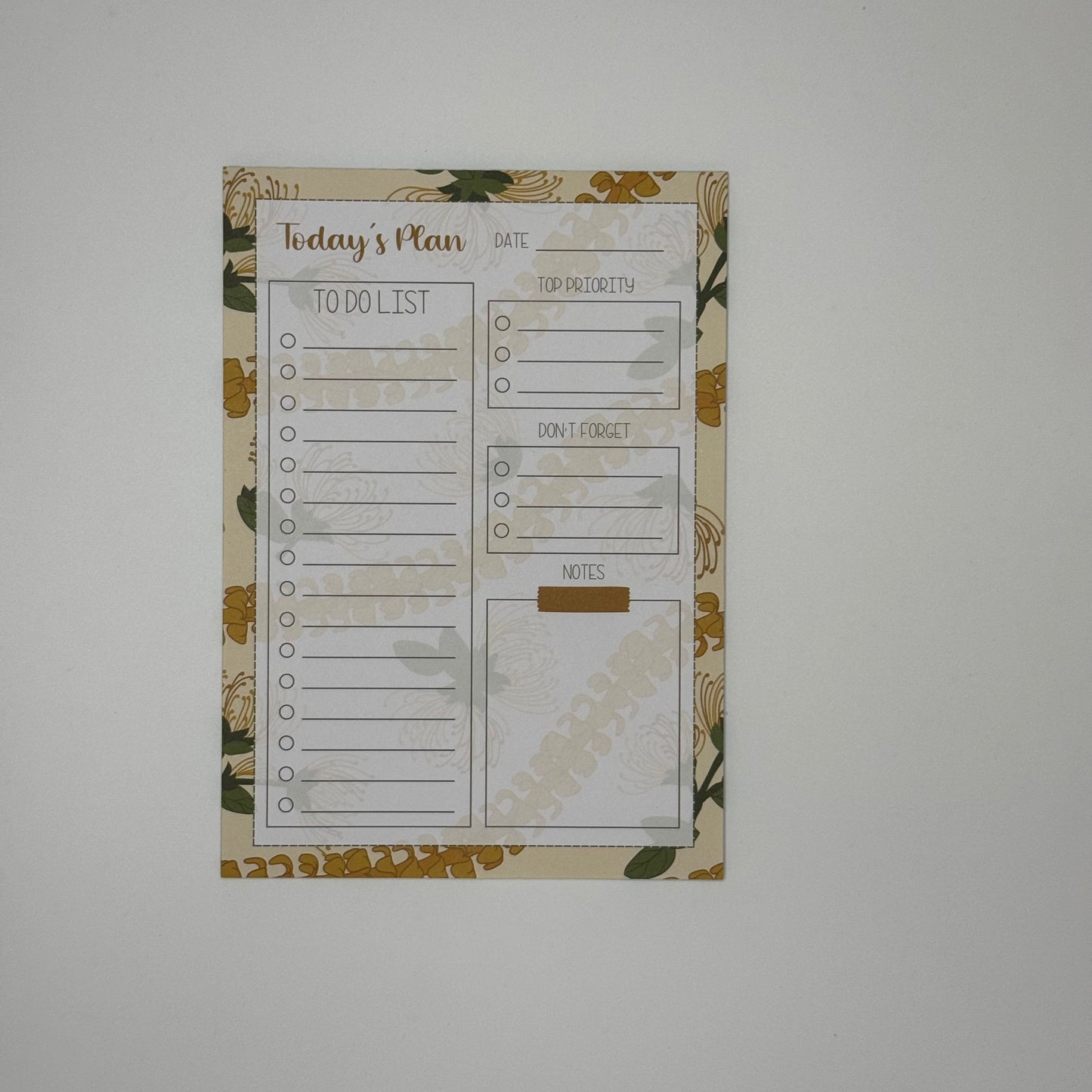 Planning Notepad