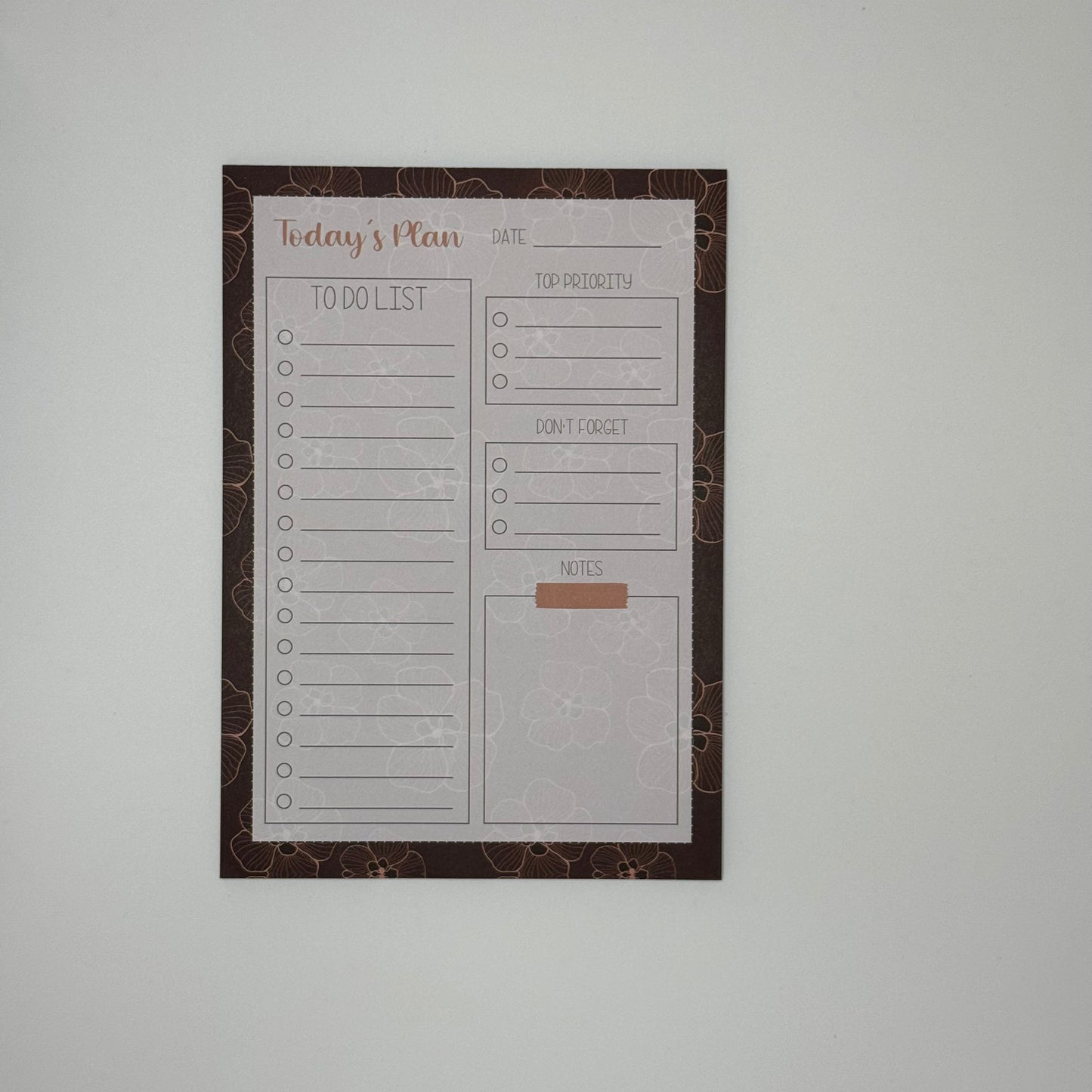Planning Notepad