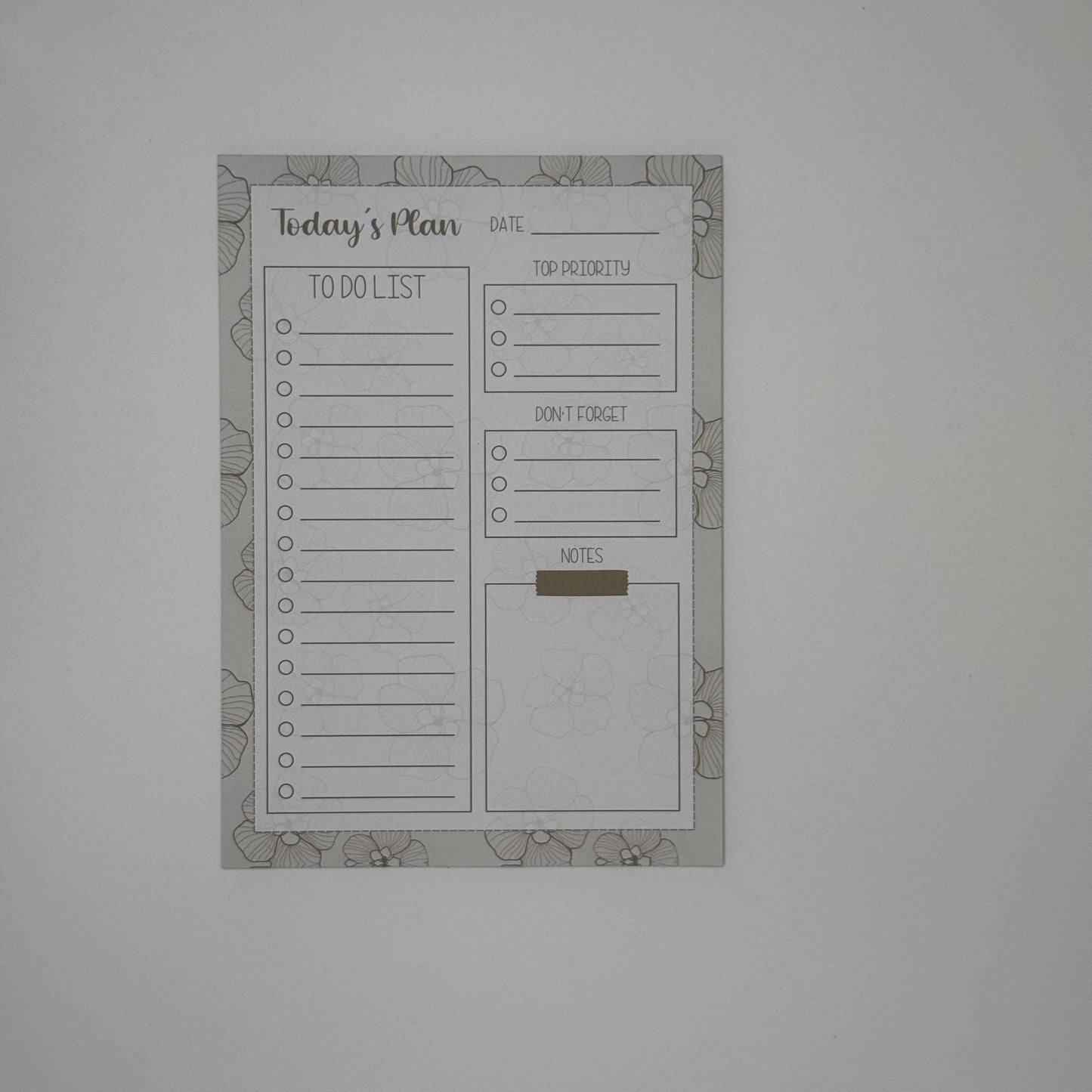 Planning Notepad