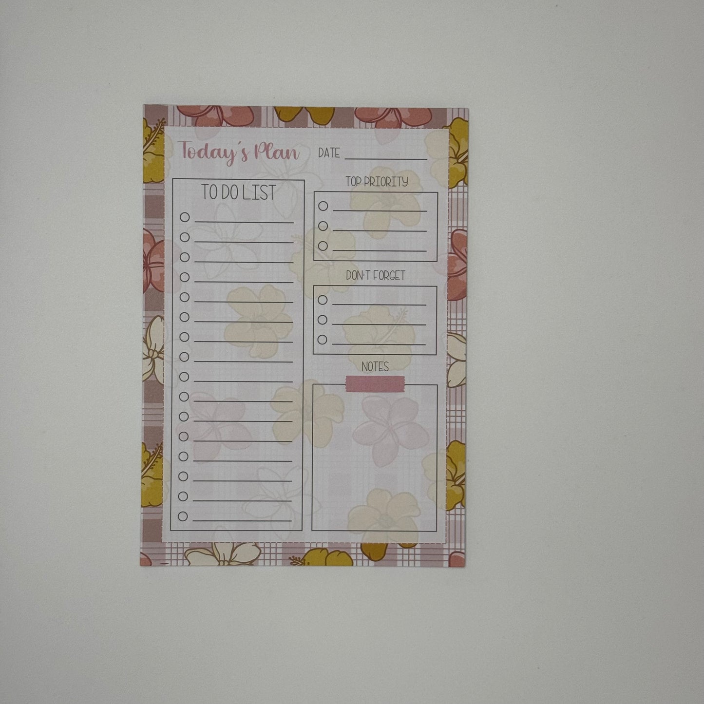 Planning Notepad