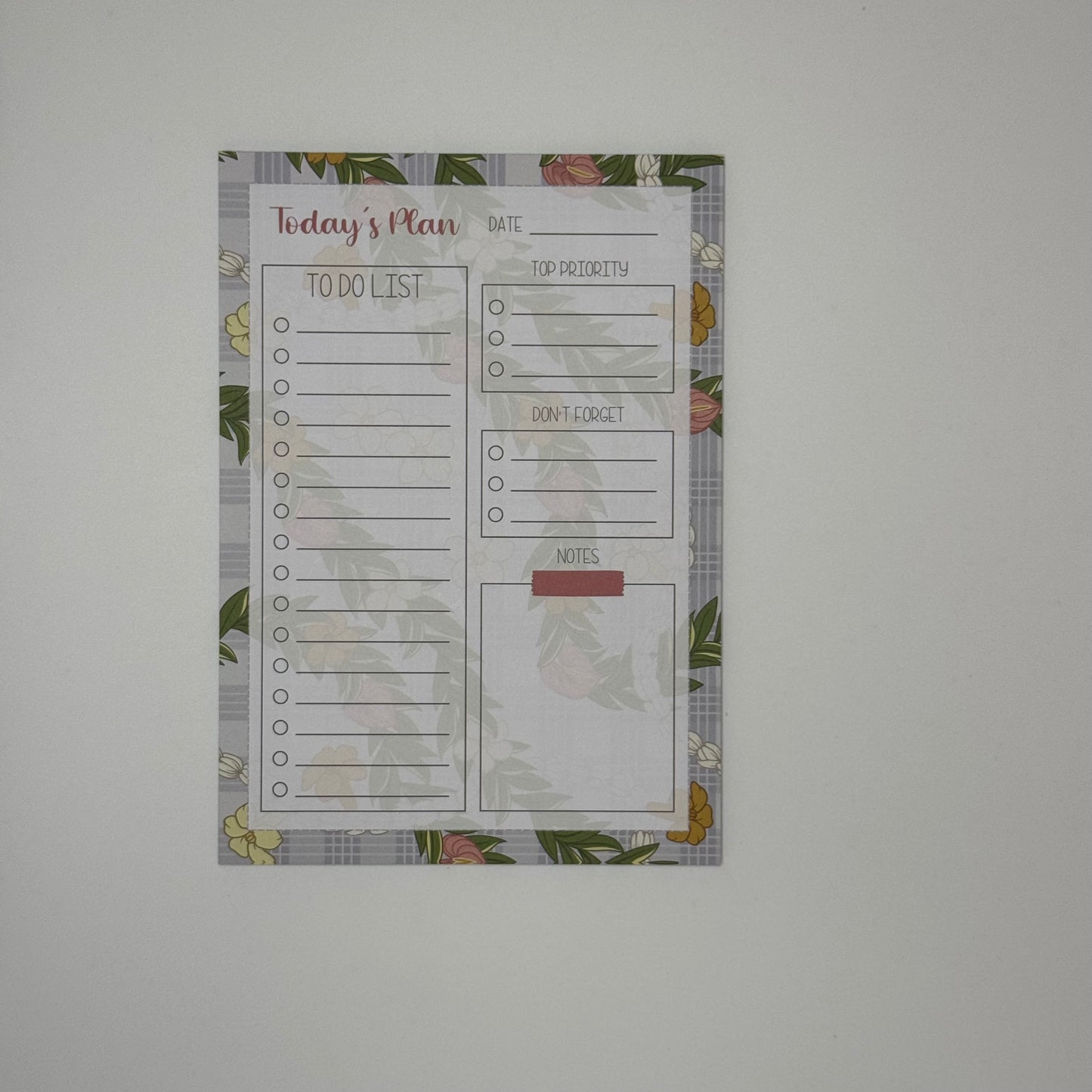 Planning Notepad