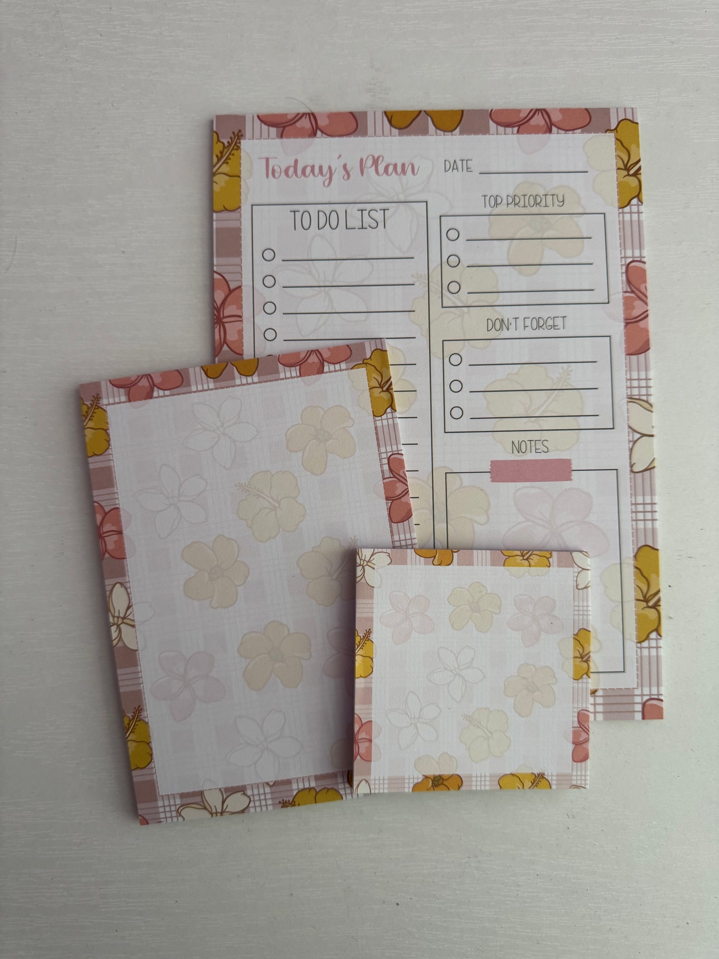 Notepads & Sticky Note Set