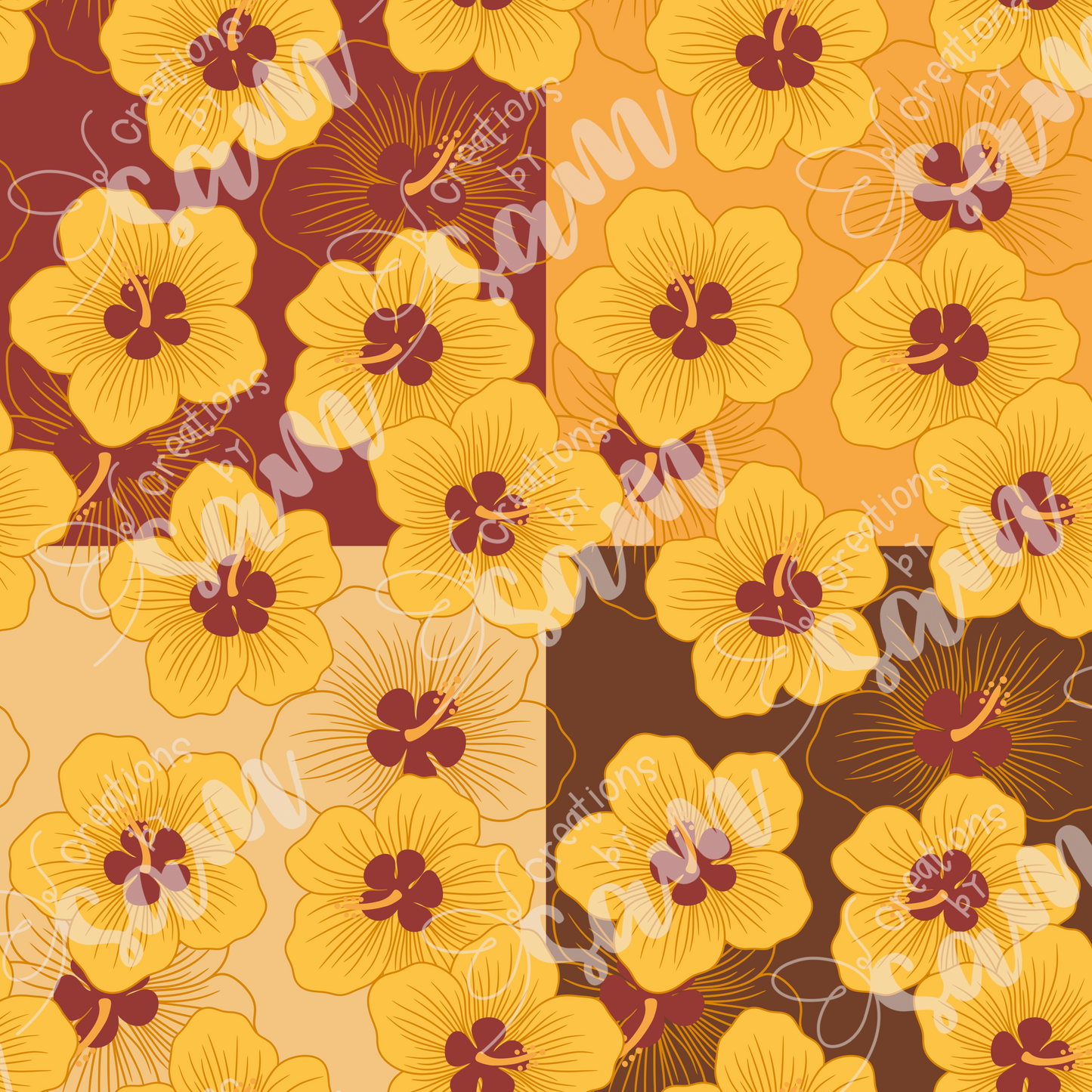 Hau Seamless Pattern