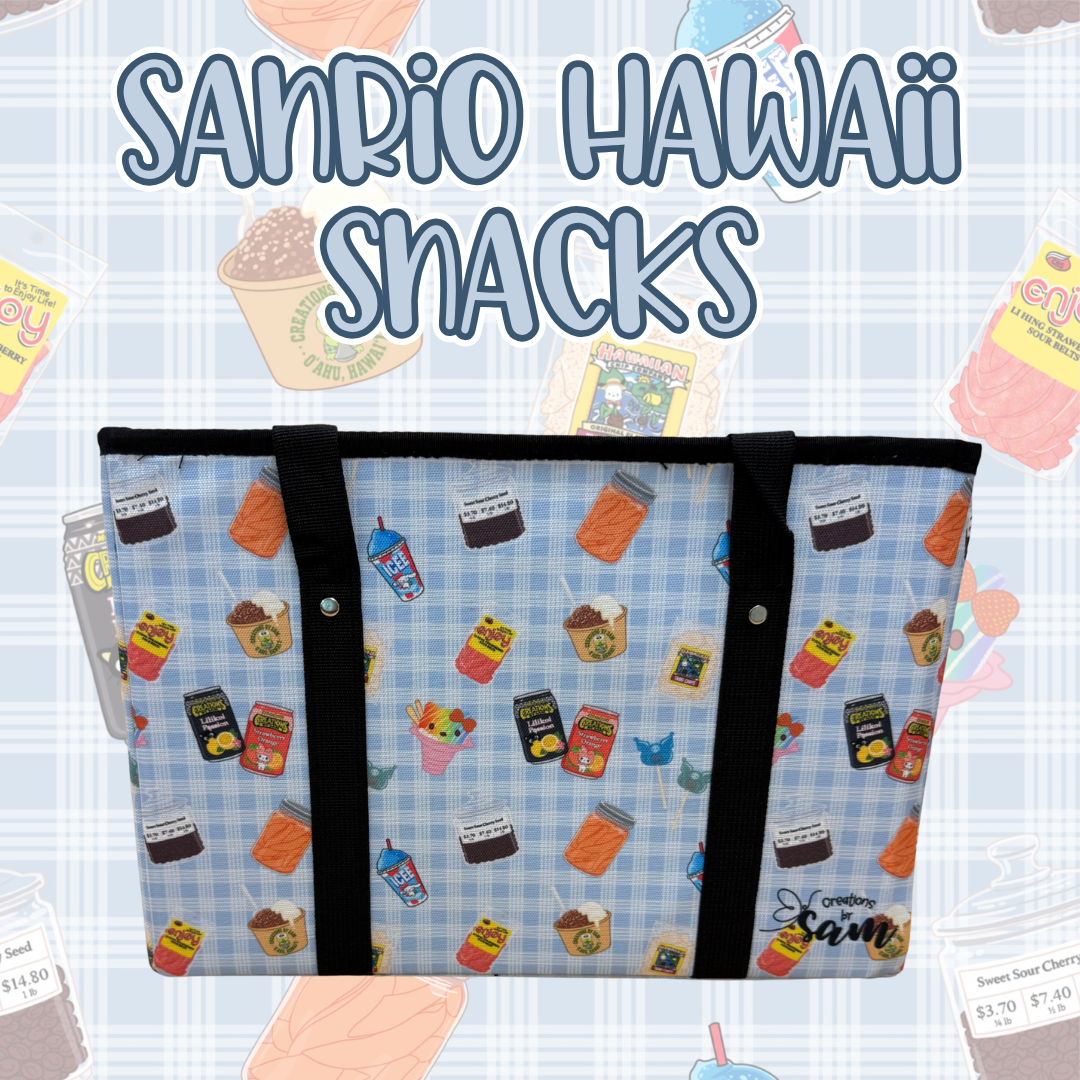Sanrio Hawaii Snacks Box Bag