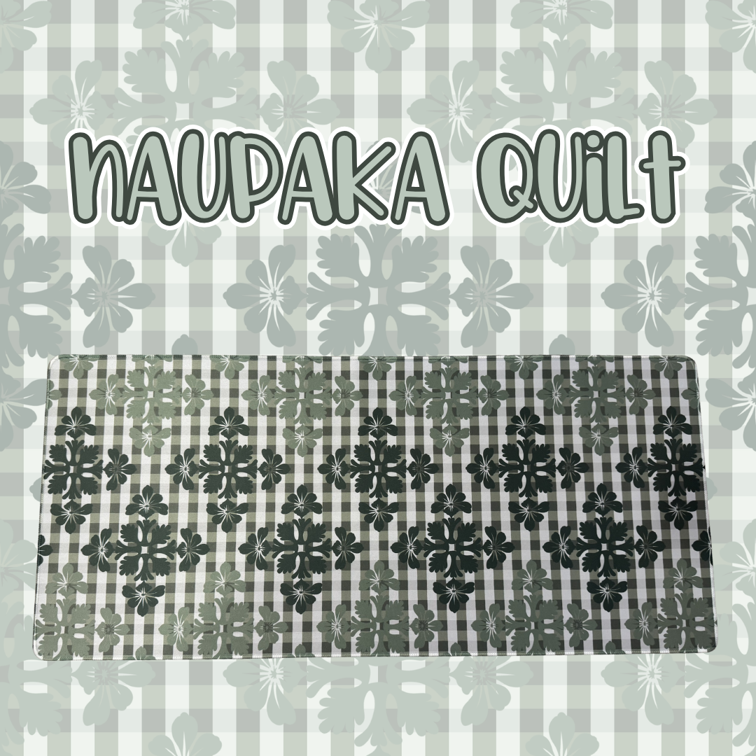 Naupaka Quilt Desk Mat