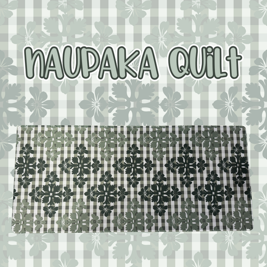 Naupaka Quilt Desk Mat