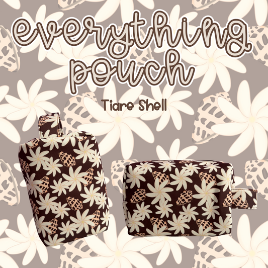 Tiare Shell Everything Pouch