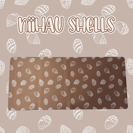 Niihau Shells Desk Mat