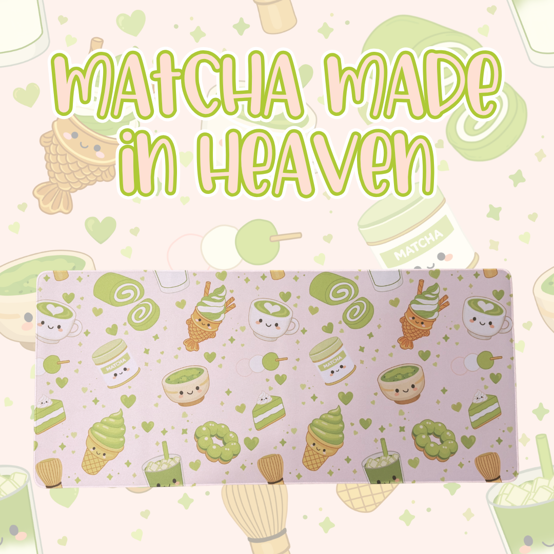Matcha Made in Heaven Desk Mat