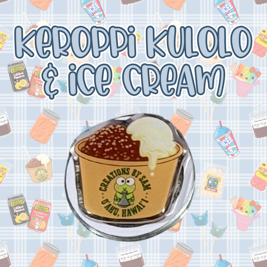 Keroppi Kulolo & Ice Cream Phone Grip