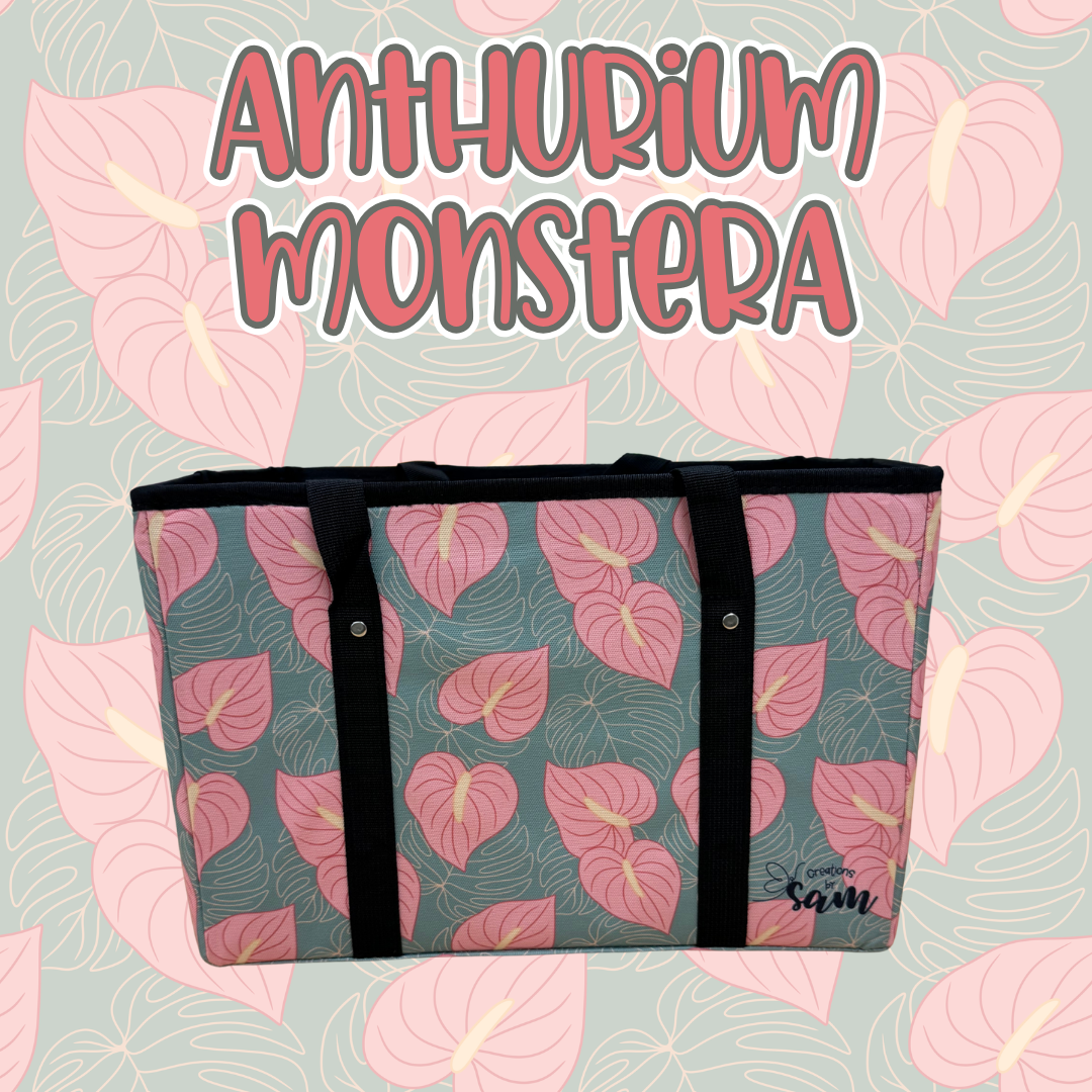 Anthurium Monstera Box Bag