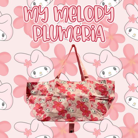 My Melody Plumeria Small Carry-All Bag