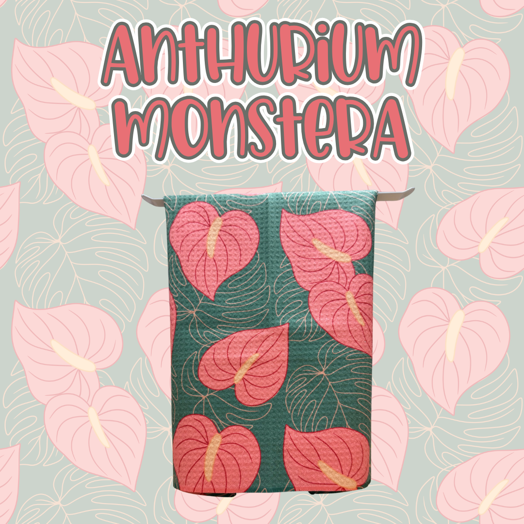 Anthurium Monstera Hand Towel