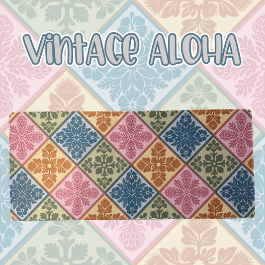 Vintage Aloha Desk Mat