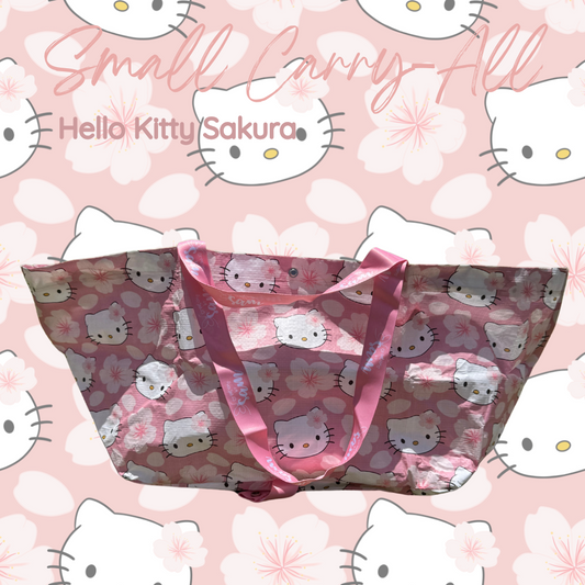 Hello Kitty Sakura Small Carry-All Bag