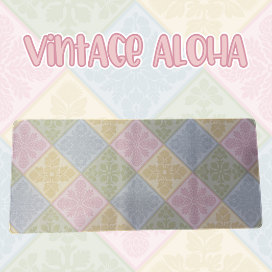 Vintage Aloha Desk Mat