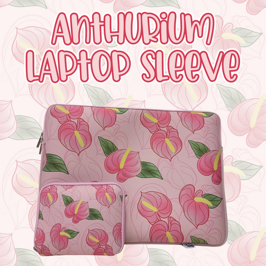 Anthurium Laptop Sleeve