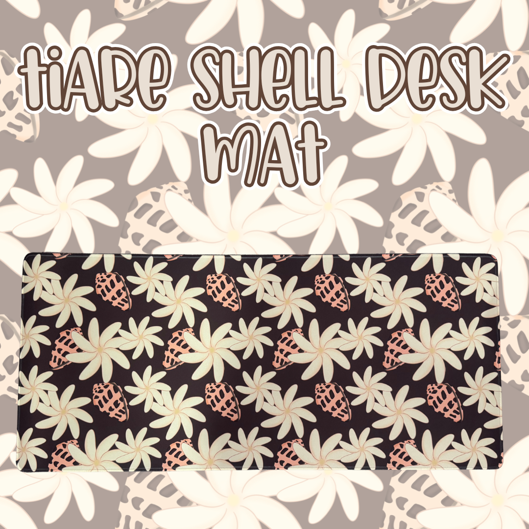 Tiare Shell Desk Mat
