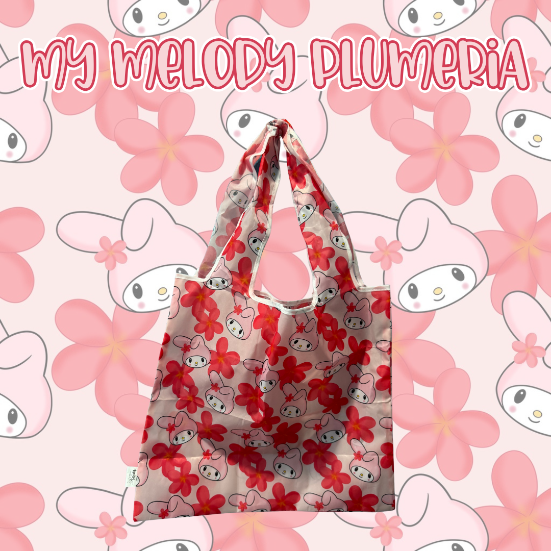 My Melody Plumeria Reusable Bag