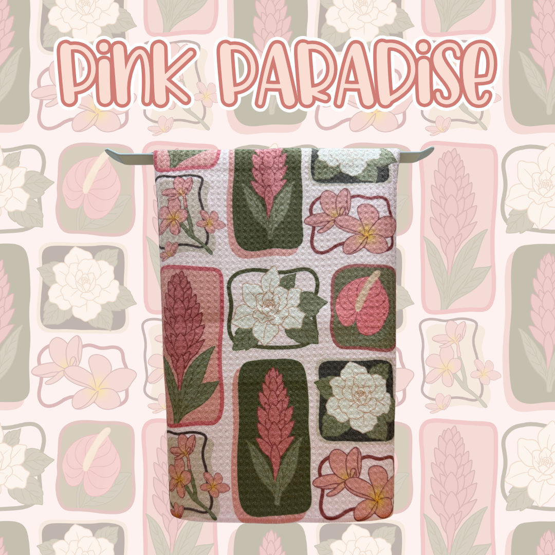 Pink Paradise Hand Towel