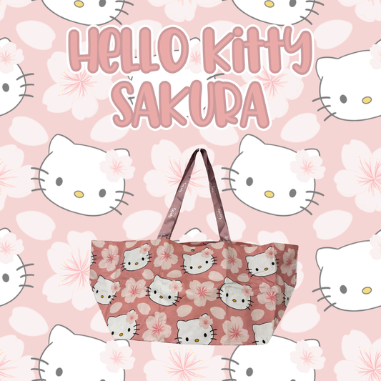 Hello Kitty Sakura Small Carry-All Bag