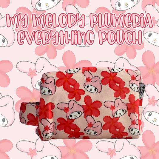 My Melody Plumeria Everything Pouch