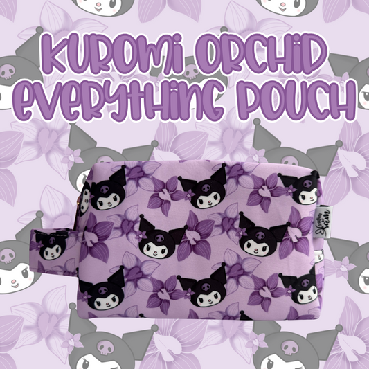 Kuromi Orchid Everything Pouch