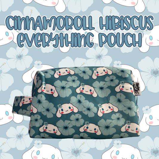 Cinnamoroll Hibiscus Everything Pouch