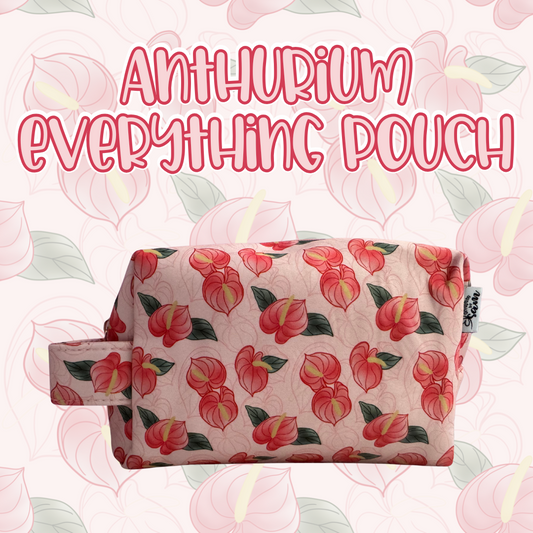 Anthurium Everything Pouch