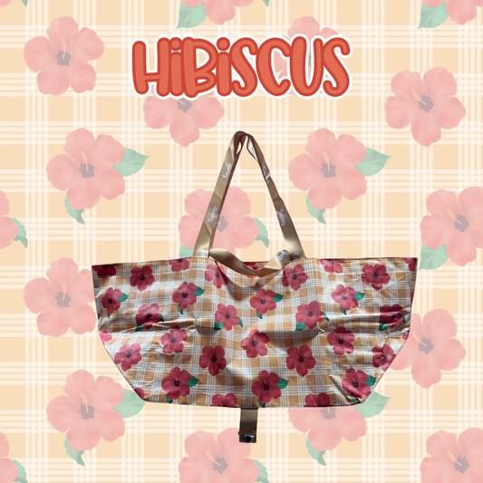 Hibiscus Small Carry-All Bag