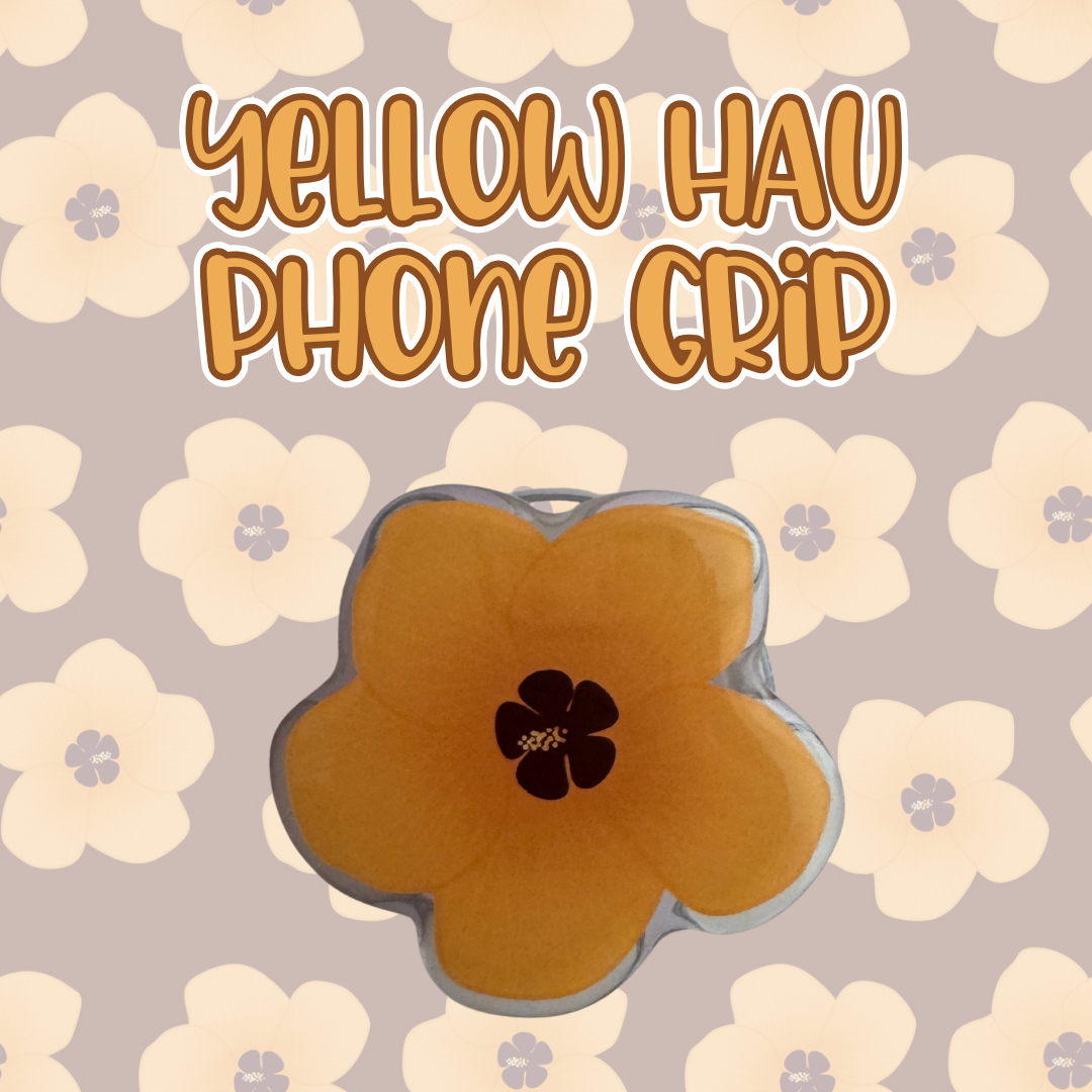Yellow Hau Phone Grip