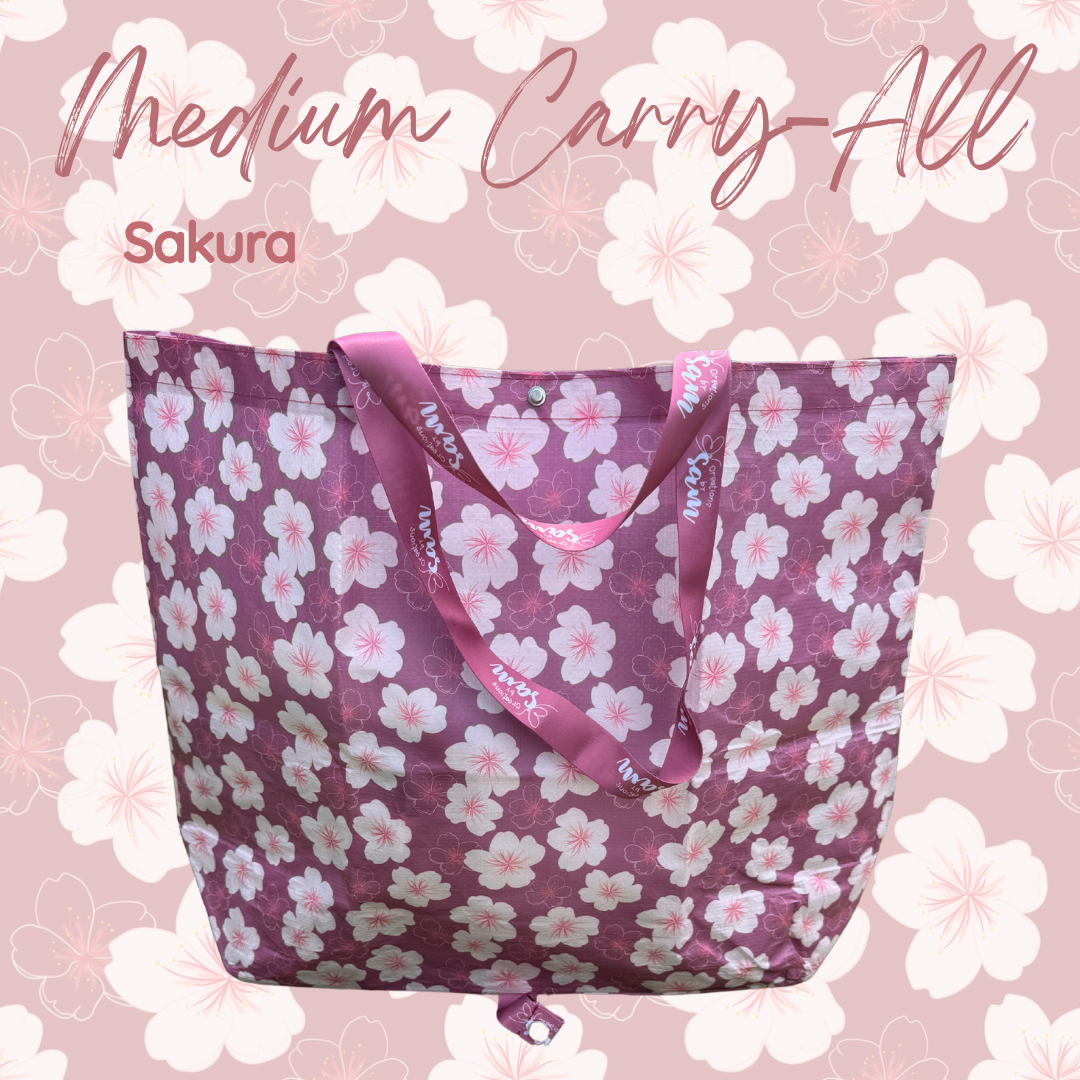 Sakura Medium Carry-All Bag
