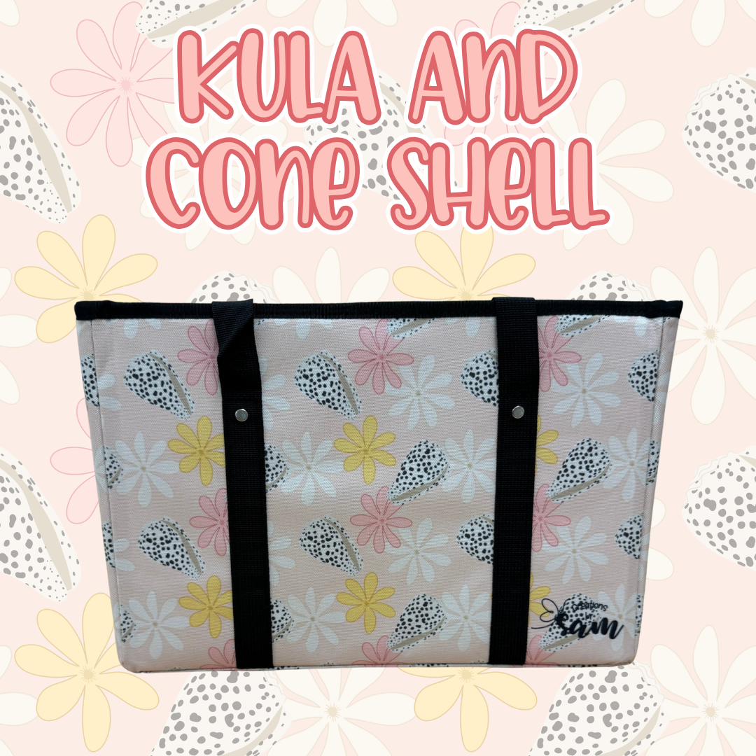Kula and Cone Shell Box Bag