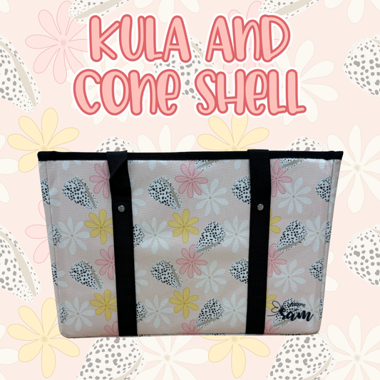 Kula and Cone Shell Box Bag