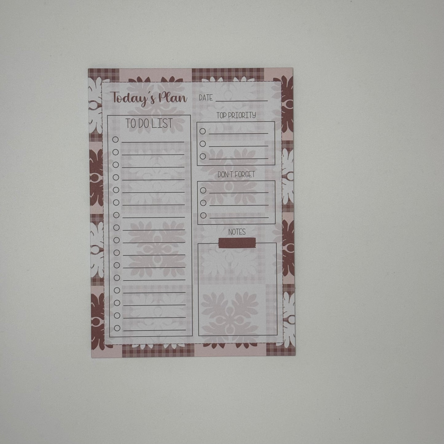Planning Notepad
