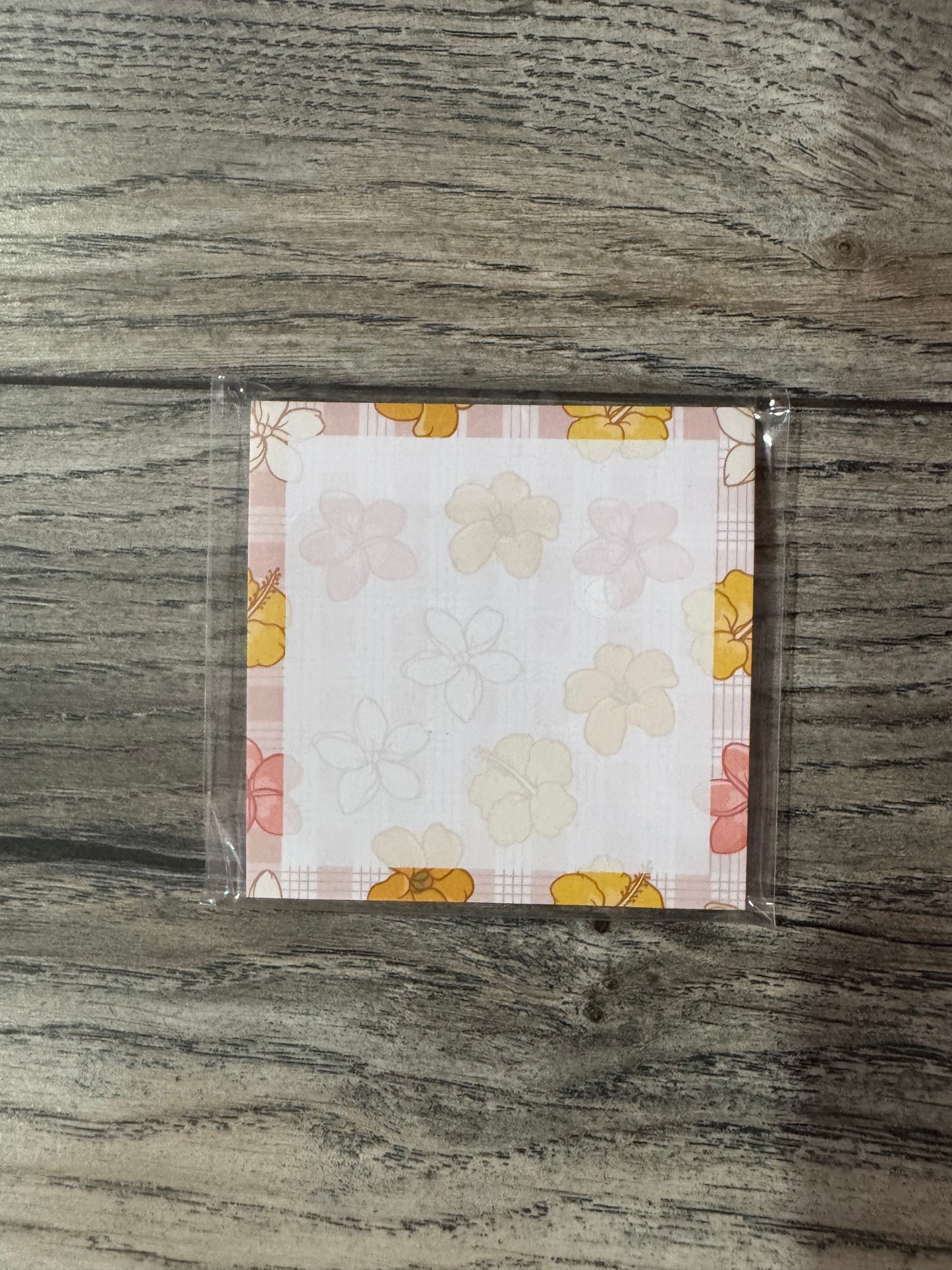 Hibiscus Sticky Notes (50 sheets)